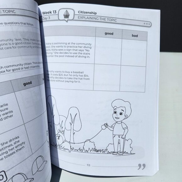 NEW 3rd Grade Social Studies: Daily Practice Workbook 20 Weeks of Fun Activities - Picture 6 of 16